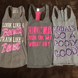 Gym tank tops